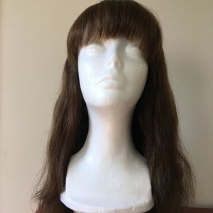 HUMAN Hair Topper Hairpiece Toupee Wig